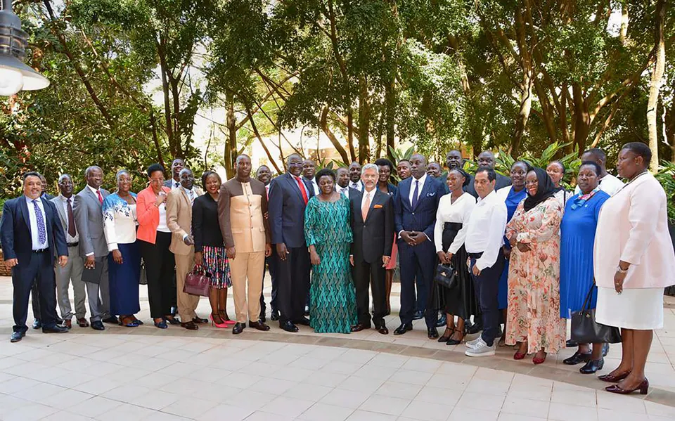 S Jaishankar in Uganda