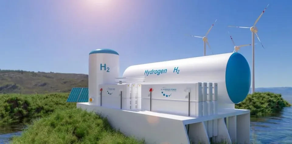 Green hydrogen plant