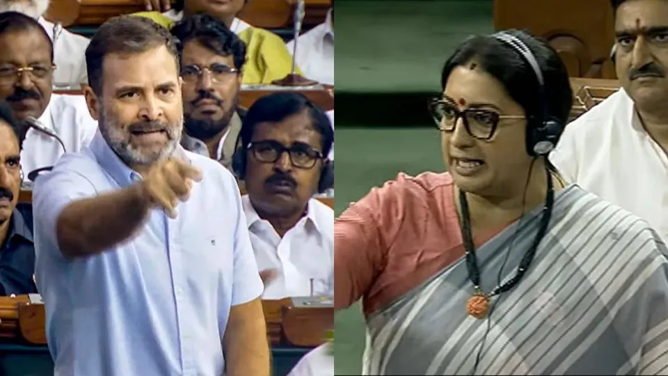 Rahul Gandhi Smriti Irani