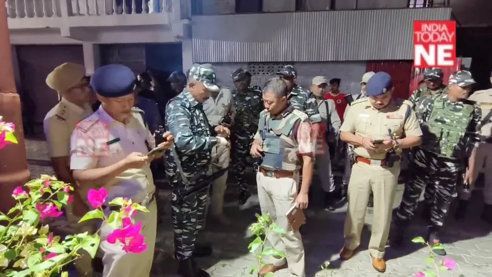 Manipur minister residence blast