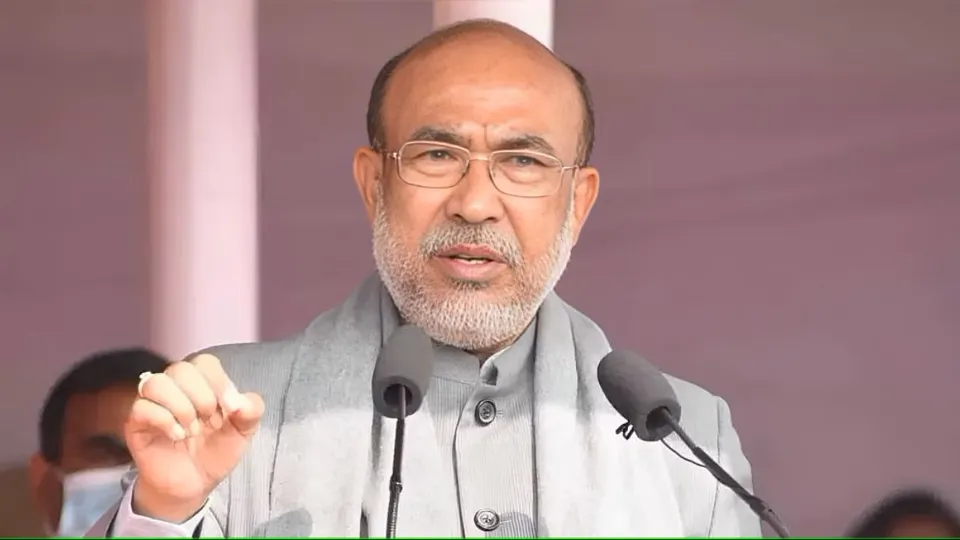 Manipur CM N Biren Singh (File image)
