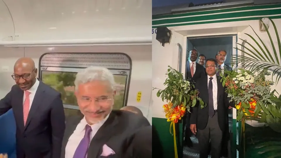S Jaishankar Made in India Train