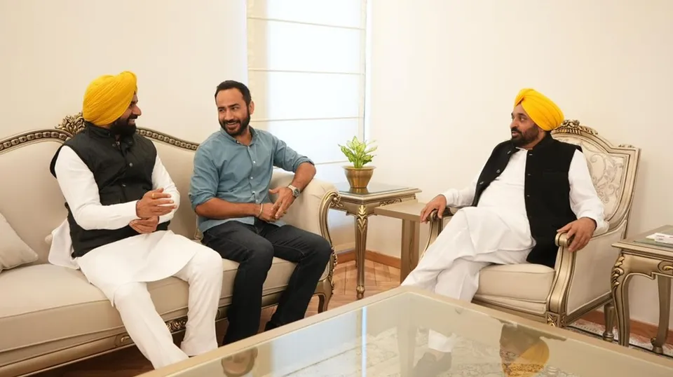 Former Congress MLA from Bassi Pathana, Gurpreet Singh GP, has joined the Aam Aadmi Party