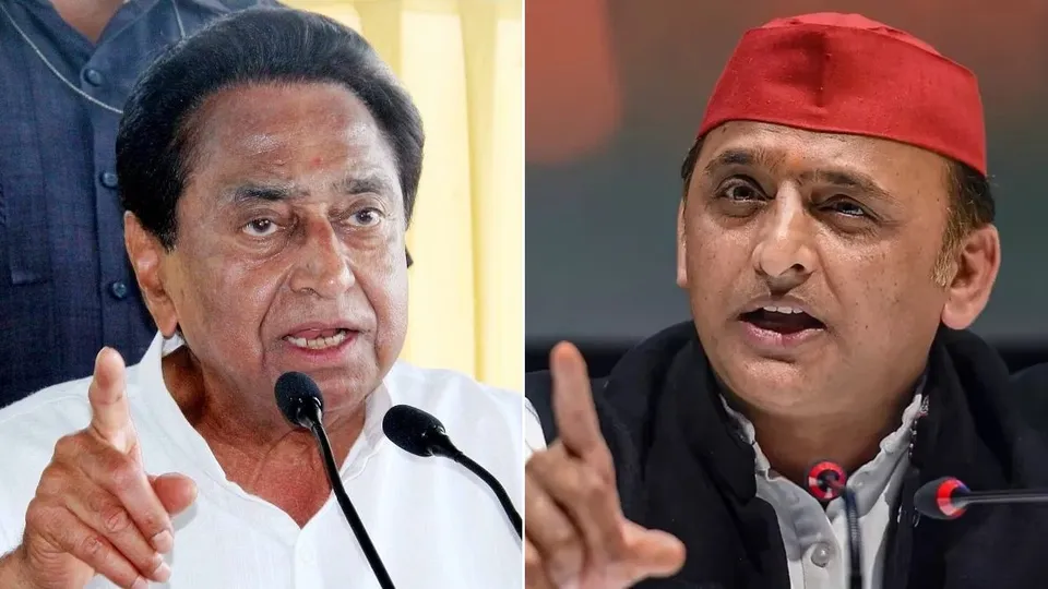 Kamal Nath and Akhilesh Yadav