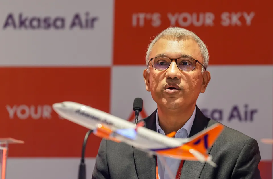 Vinay Dube Akasa Air
