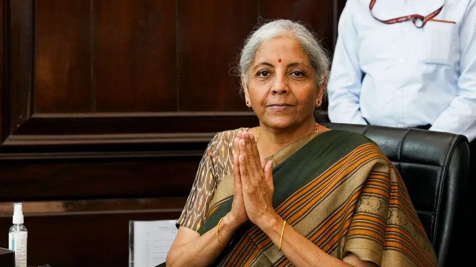 BJP MP Nirmala Sitharaman assumes charge as Finance Minister, at the South Block, in New Delhi, Wednesday, June 12, 2024.