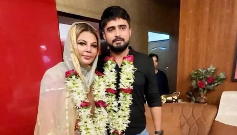 Rakhi Sawant and Adil Khan Durrani