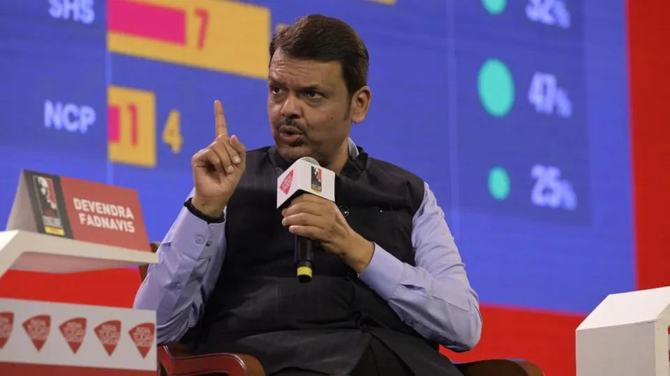 Maharashtra Deputy Chief Minister Devendra Fadnavis at India Today Conclave