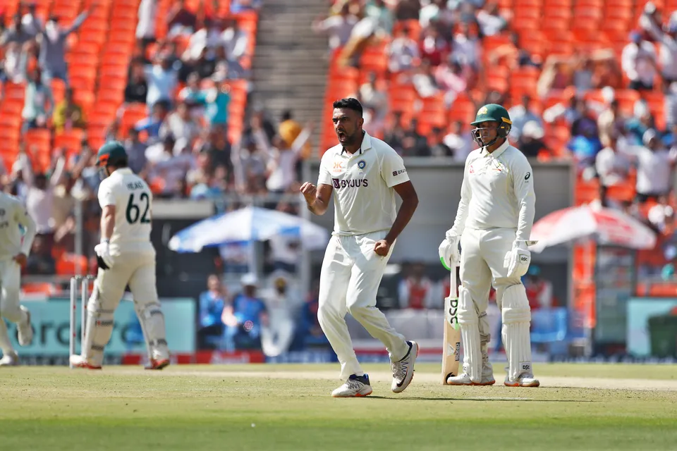 R Ashwin India Australia Test