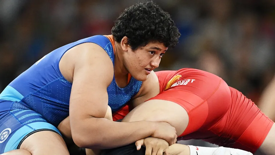 Indian wrestler Reetika Hooda faced defeat against World Champion Aiperi Medet Kyzy of Kyrgyzstan in the quarterfinal in the women’s freestyle 76kg category