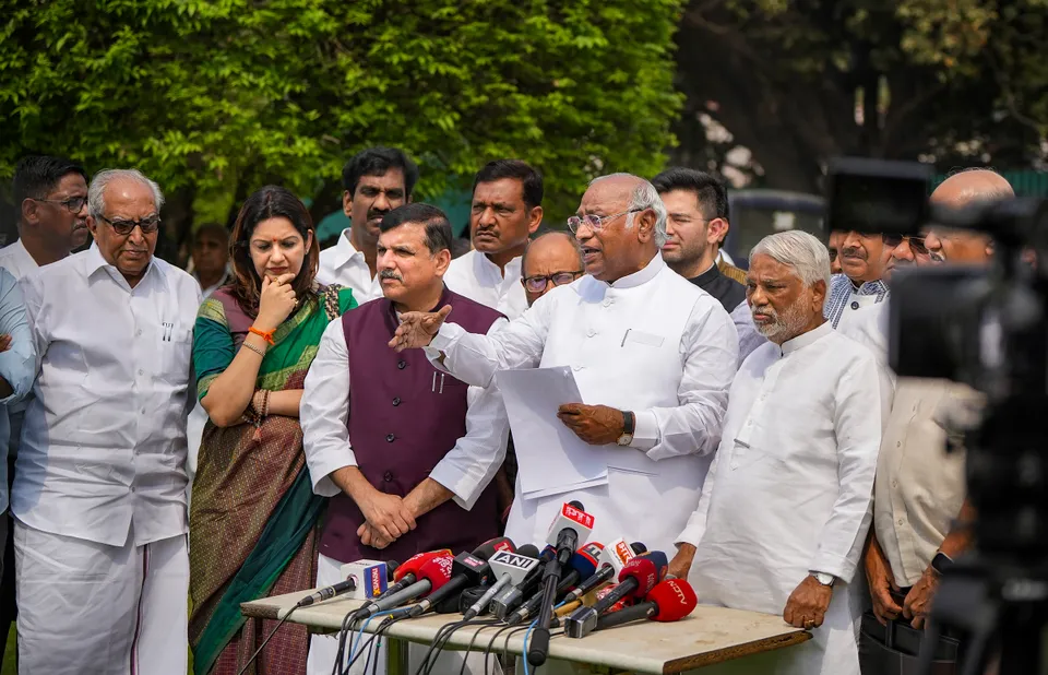 Opposition Budget Session of Parliament