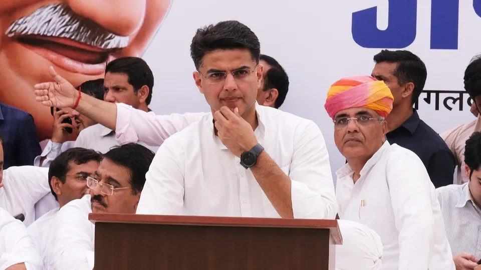 Protest Sachin Pilot