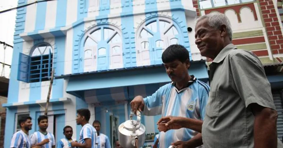 Kolkata Argentina Fotball World Cup Messi
