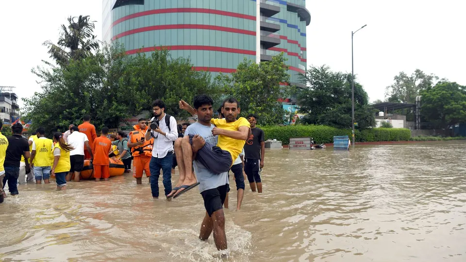 Delhi Floods Yamuna River
