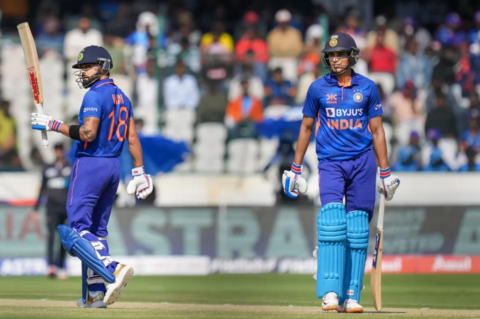 Virat Kohli and Shubman Gill India Cricket