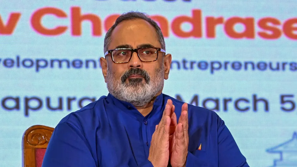 Union Minister of State for Skill Development and Entrepreneurship Rajeev Chandrasekhar