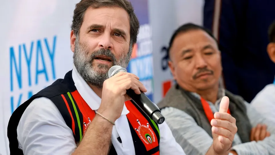 Rahul Gandhi in Nagaland