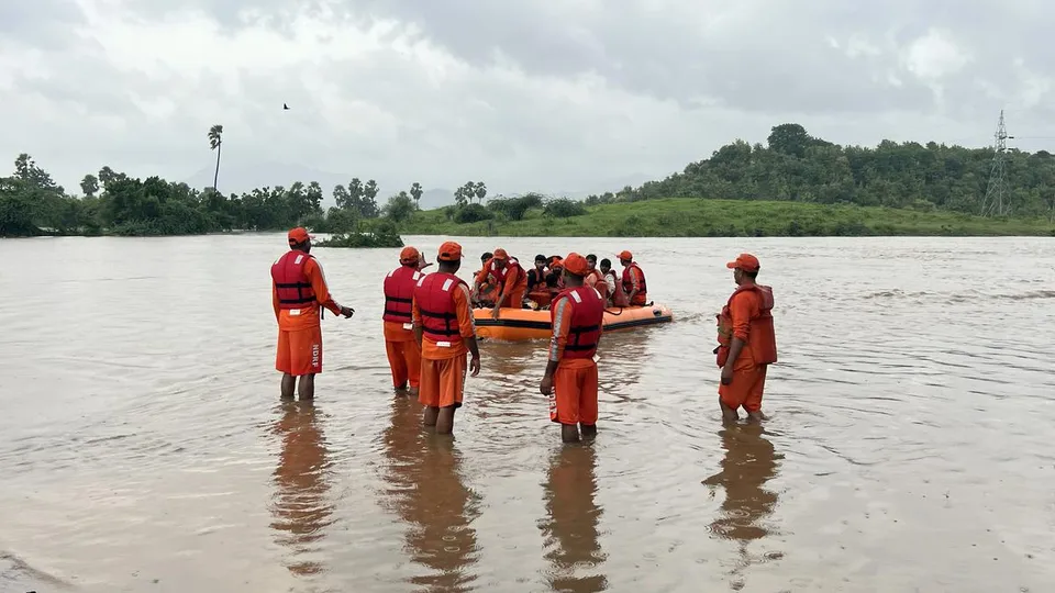 Nashik Dam Nashi Rain