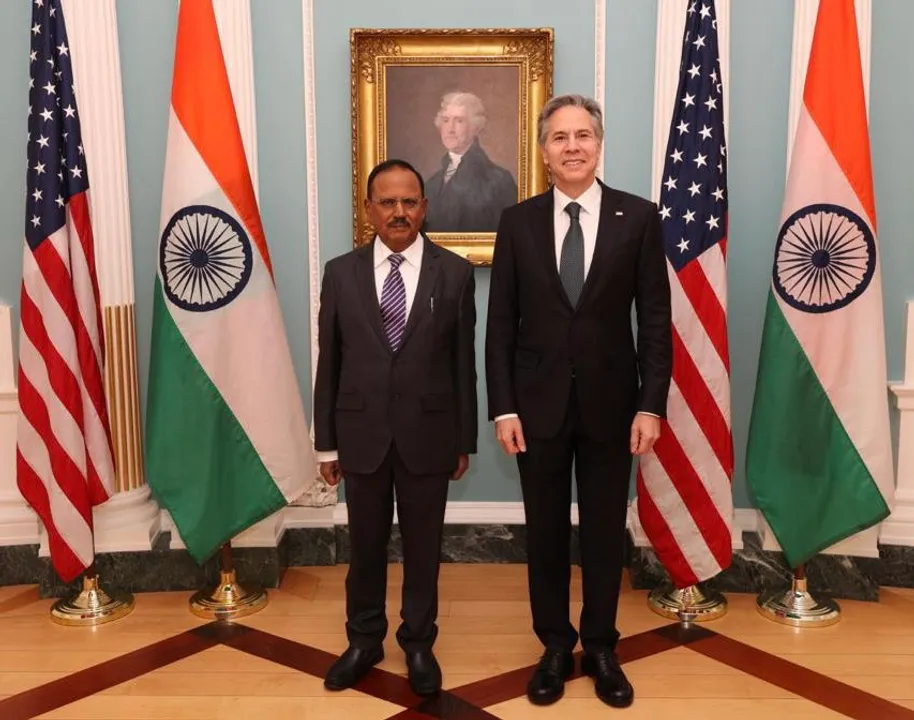 NSA Ajit Doval Antony Blinken