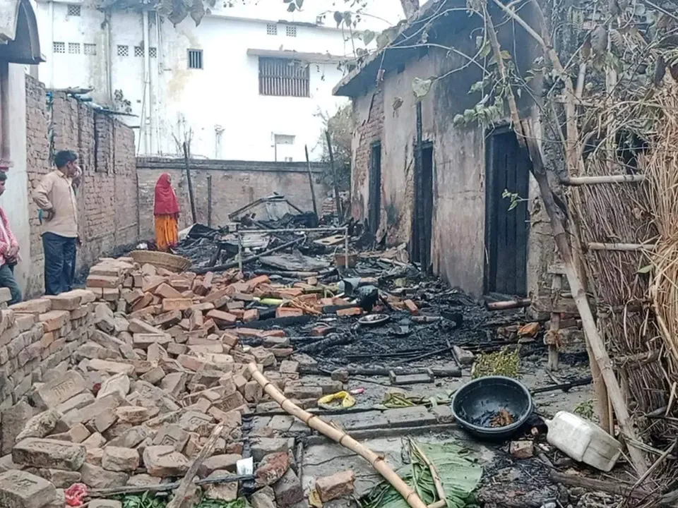 Muzaffarpur slum fire