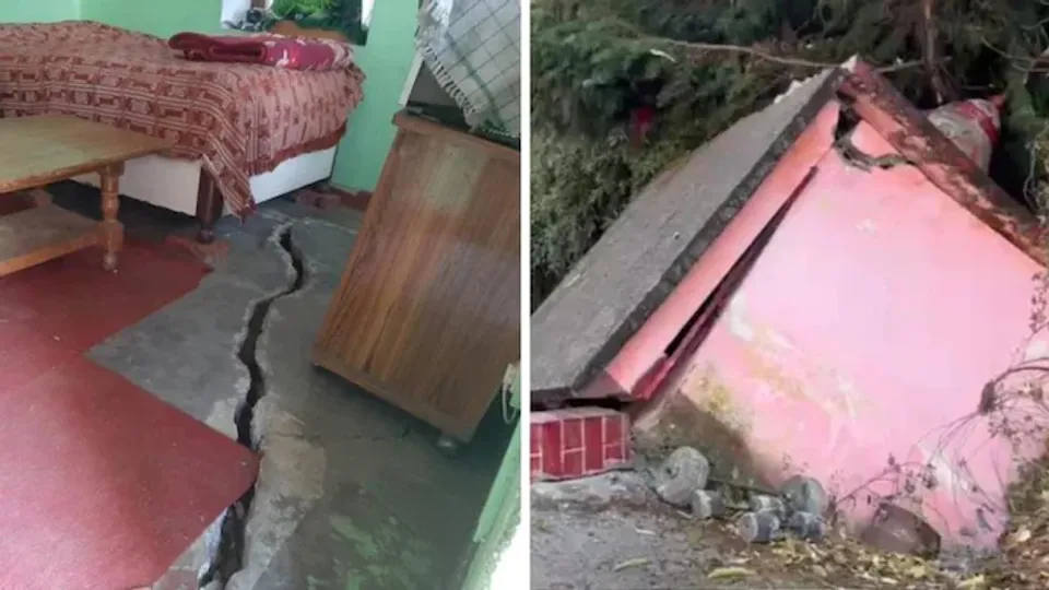 Temple collapses in Joshimath