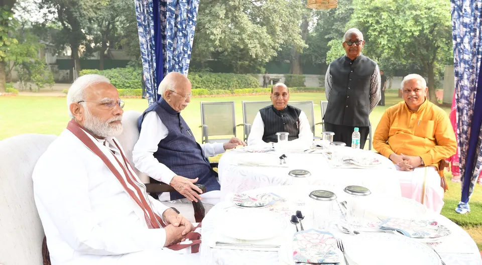 Narendra Modi L K Advani