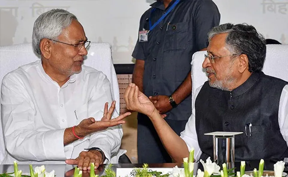 Nitish kumar Sushil Modi Bihar