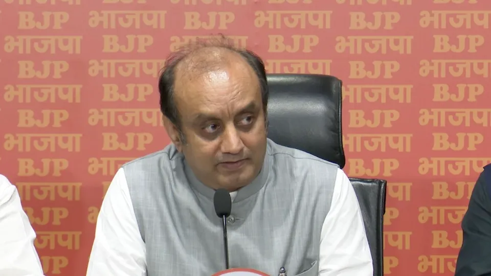 BJP national spokesperson Sudhanshu Trivedi (File image)