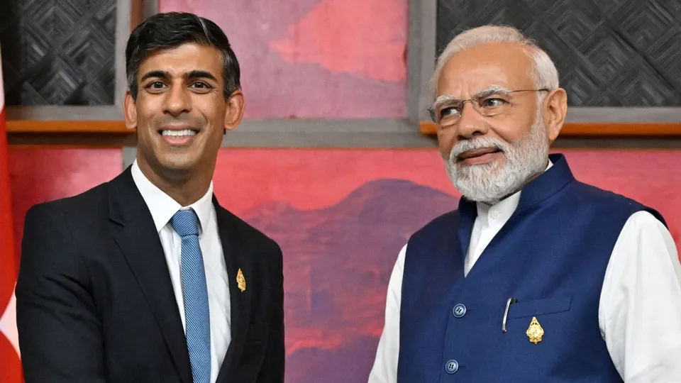 Rishi Sunak Narendra Modi G20 Summit