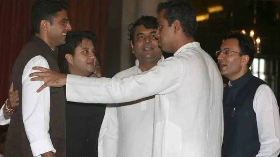 Milind Deora Sachin Pilot Jyotiraditya Scindia RPN Singh Jitendra Prasada