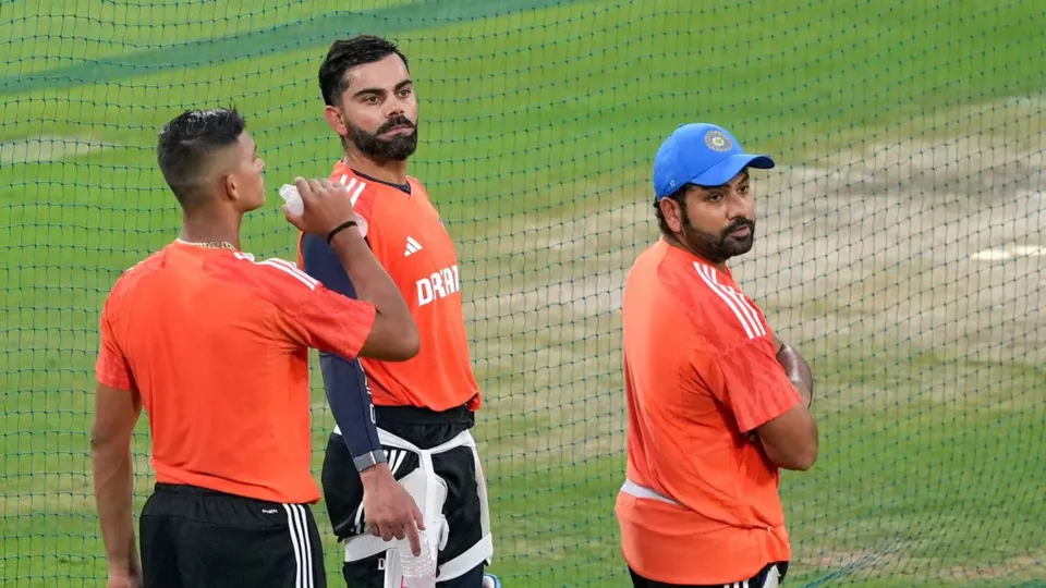 Virat Kohli Yashasvi Jaiswal Rohit Sharma