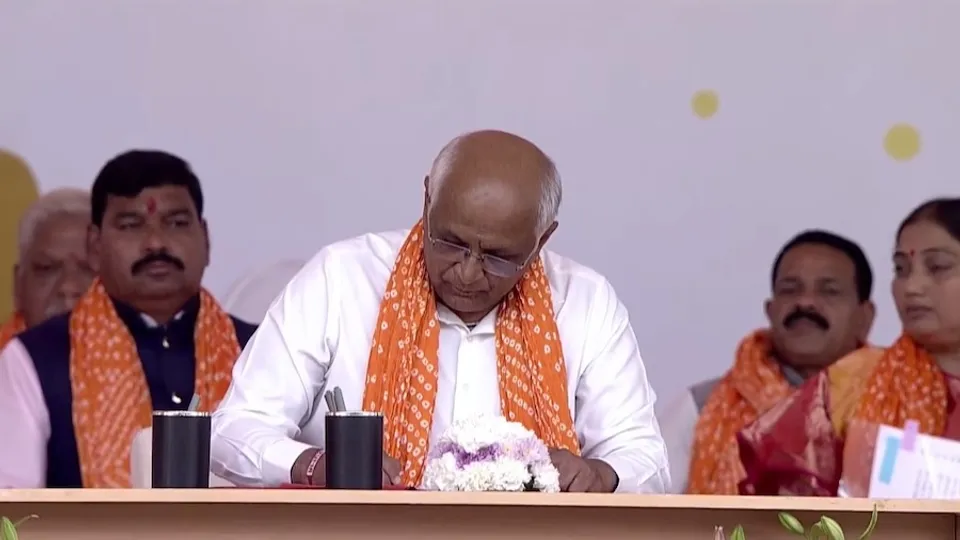 Bhupendra Patel takes oath as Gujarat CM