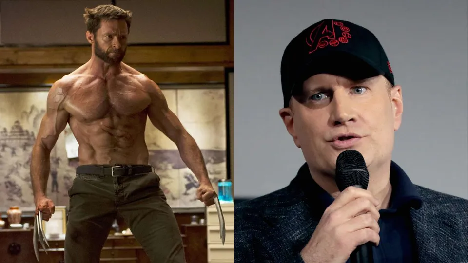 Hugh Jackman and Kevin Feige