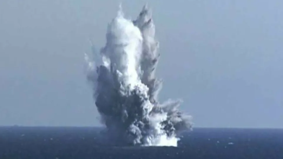 North Korea test another underwater drone