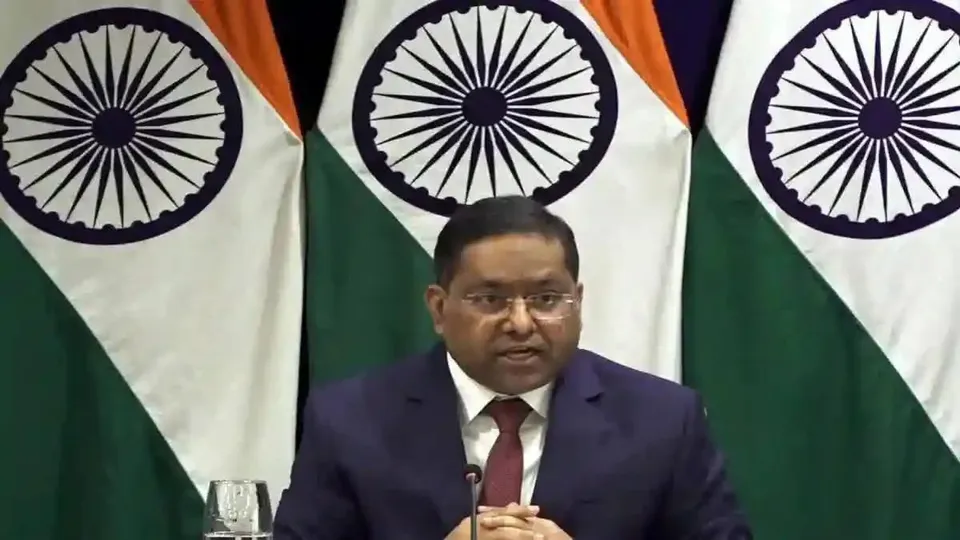 External Affairs Ministry spokesperson Randhir Jaiswal.