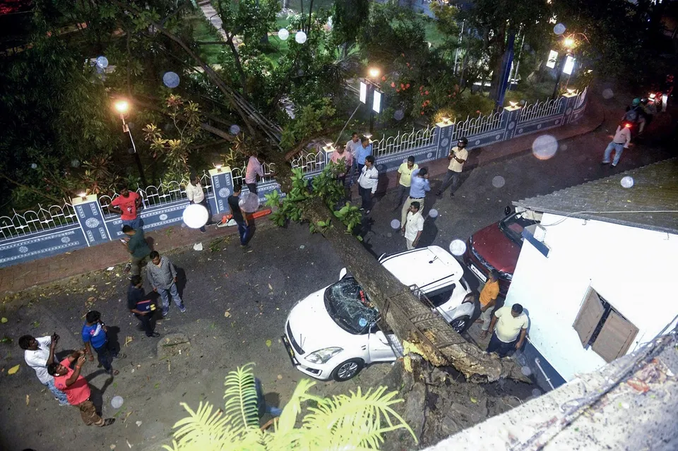 Norwester West bengal Wind Thunderstorm