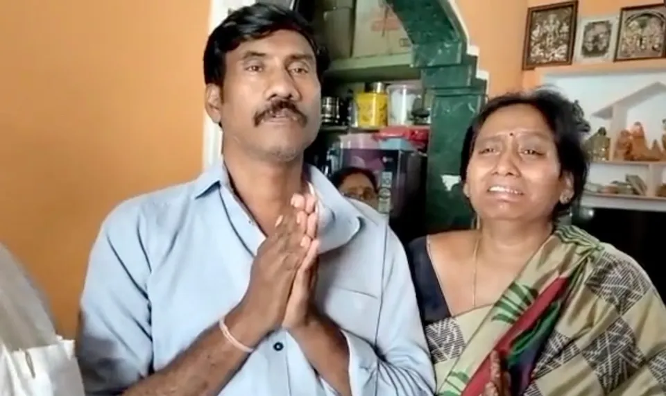 Parents of Akhil Sai Mahankali killed in Montgomery of Alabama in US