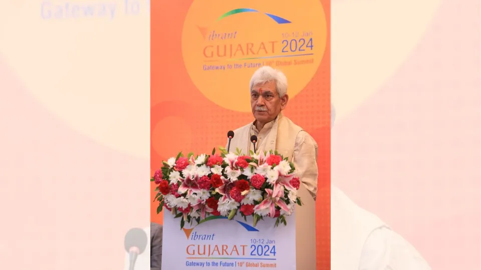 Manoj Sinha Vibrant Gujarat