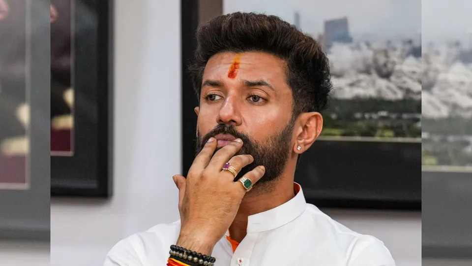 Union Minister of Food Processing Industries Chirag Paswan during an interview with PTI, in New Delhi, Thursday, July 18, 2024.