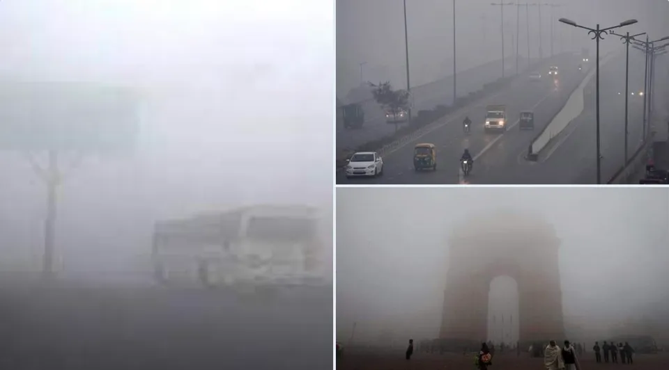 Delhi fog