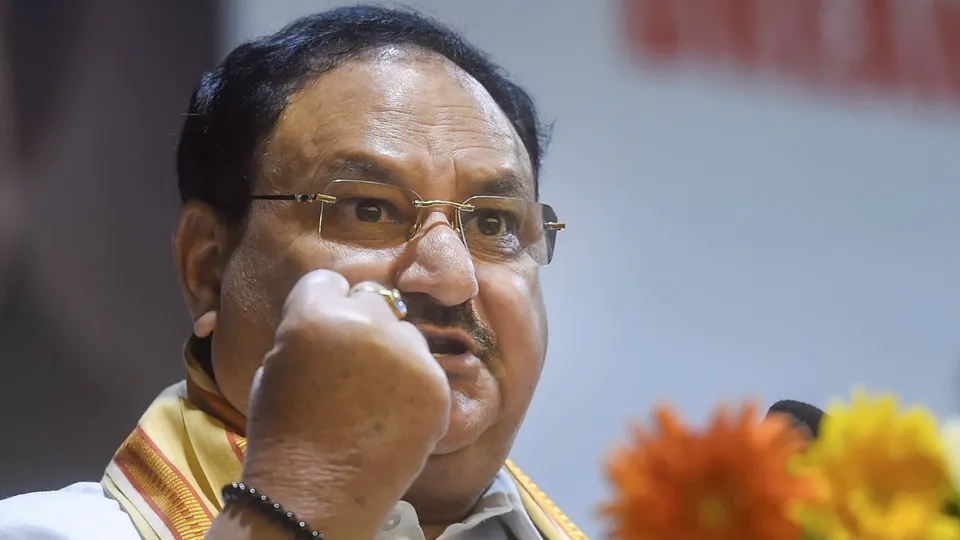 BJP chief J P Nadda (File image)