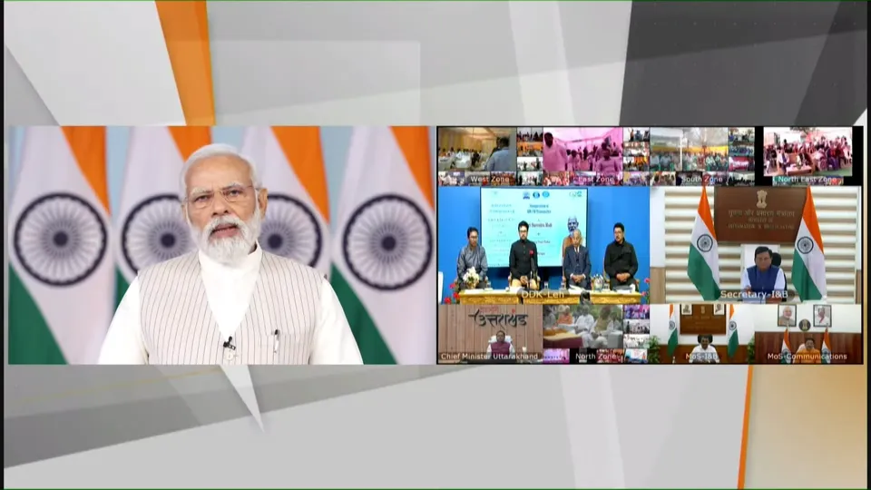 Narendra Modi of 91 FM transmitters