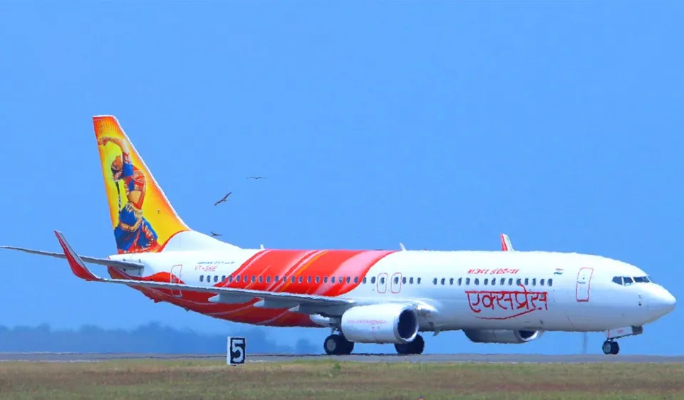 Sharjah bound Air India Express flight