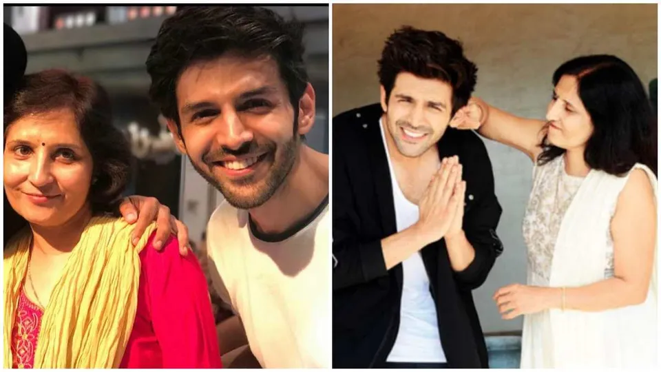 Kartik Aaryan Mother