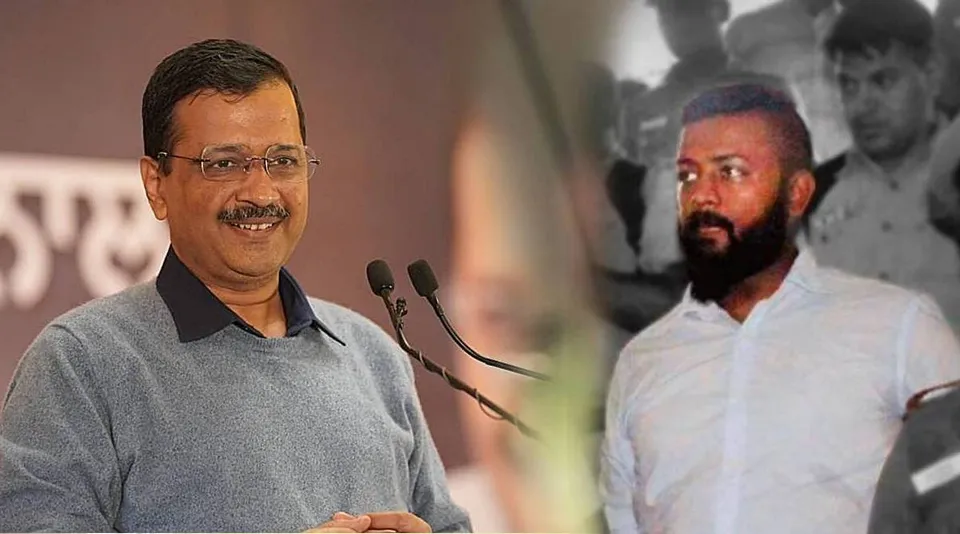 Arvind-Kejriwal-Sukesh-Chandrashekhar