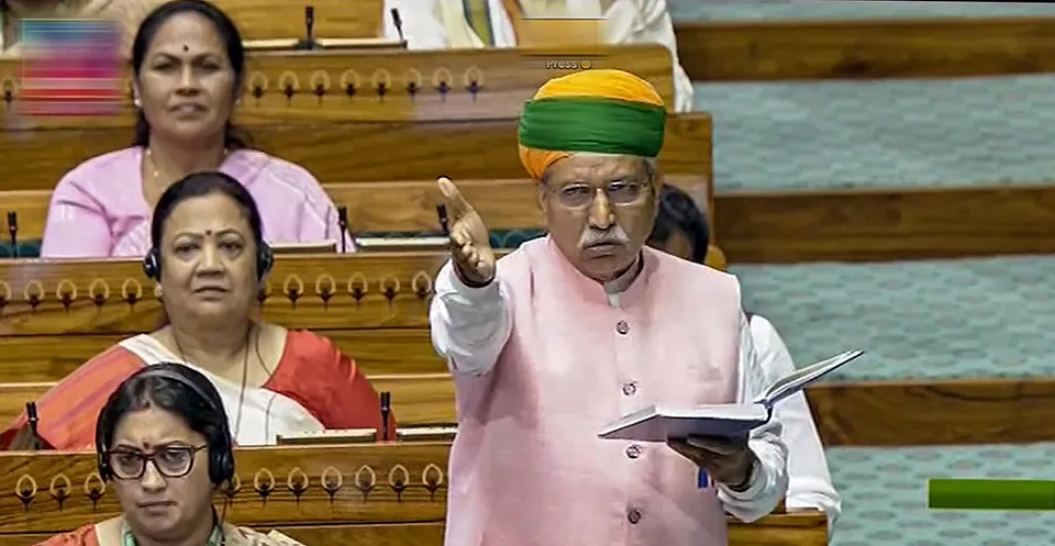 Arjun Ram Meghwal Women Reservation Bill.jpg