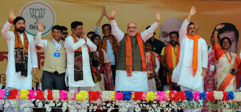 Amit Shah in Birbhum Bengal
