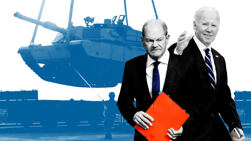 Joe Biden Olaf Scholz