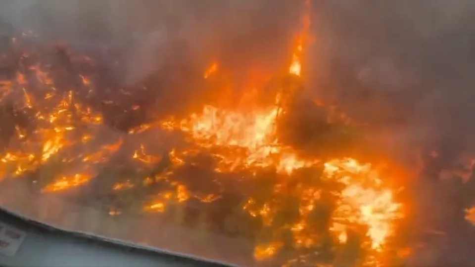 Rhodes Island fire