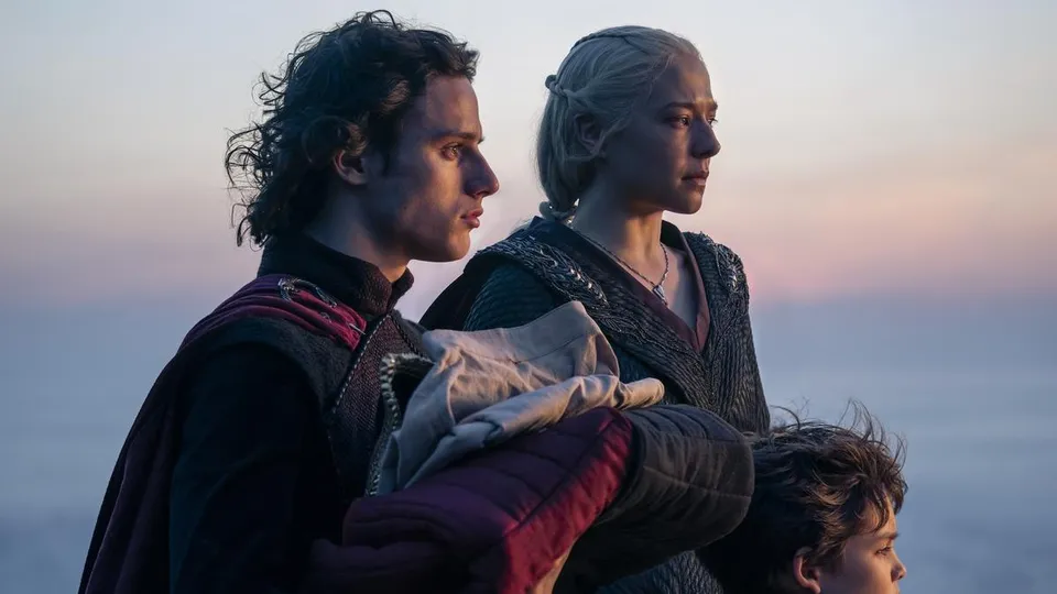 A still from ‘House of the Dragon’ Season 2 Episode 1 
